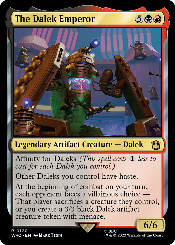 The Dalek Emperor (WHO-120) (Foil)