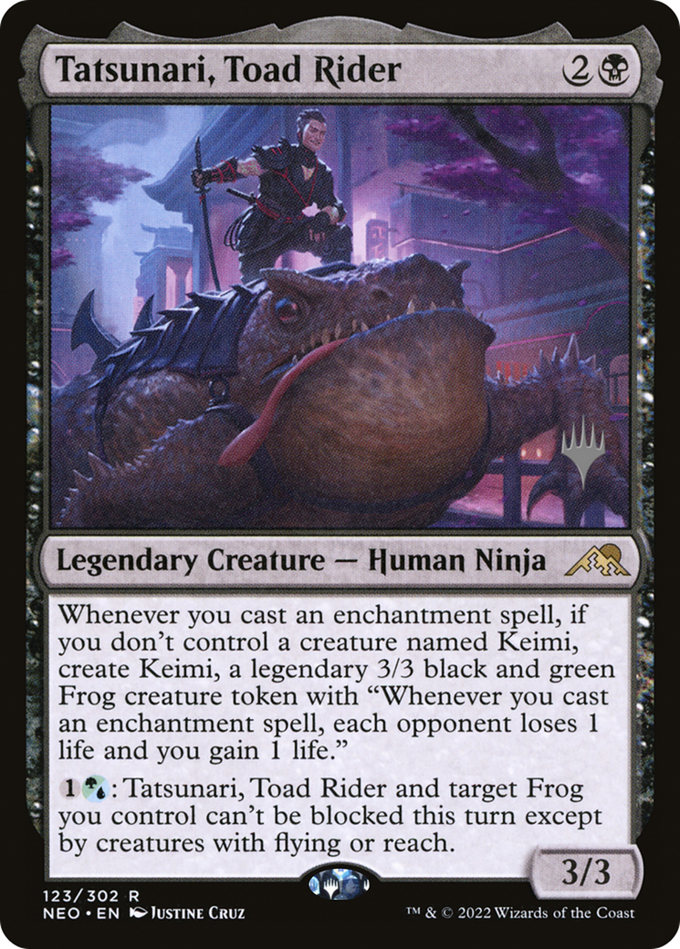 Tatsunari, Toad Rider (PPNEO-123P) (Foil)