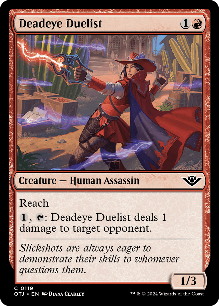 Deadeye Duelist (OTJ-119) (Foil)
