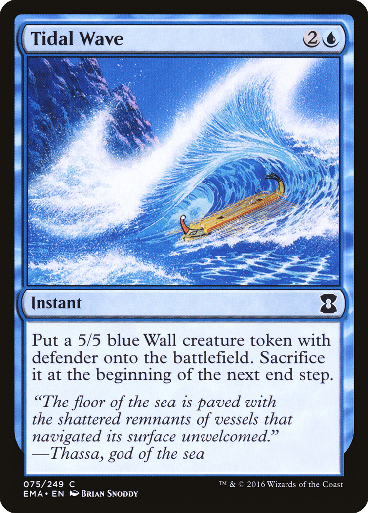 Tidal Wave (EMA-075) (Foil)