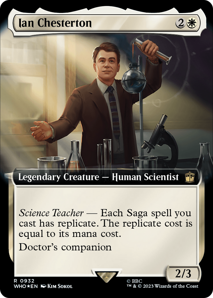 Ian Chesterton (WHO-932) (Extended Art) (Surge Foil)