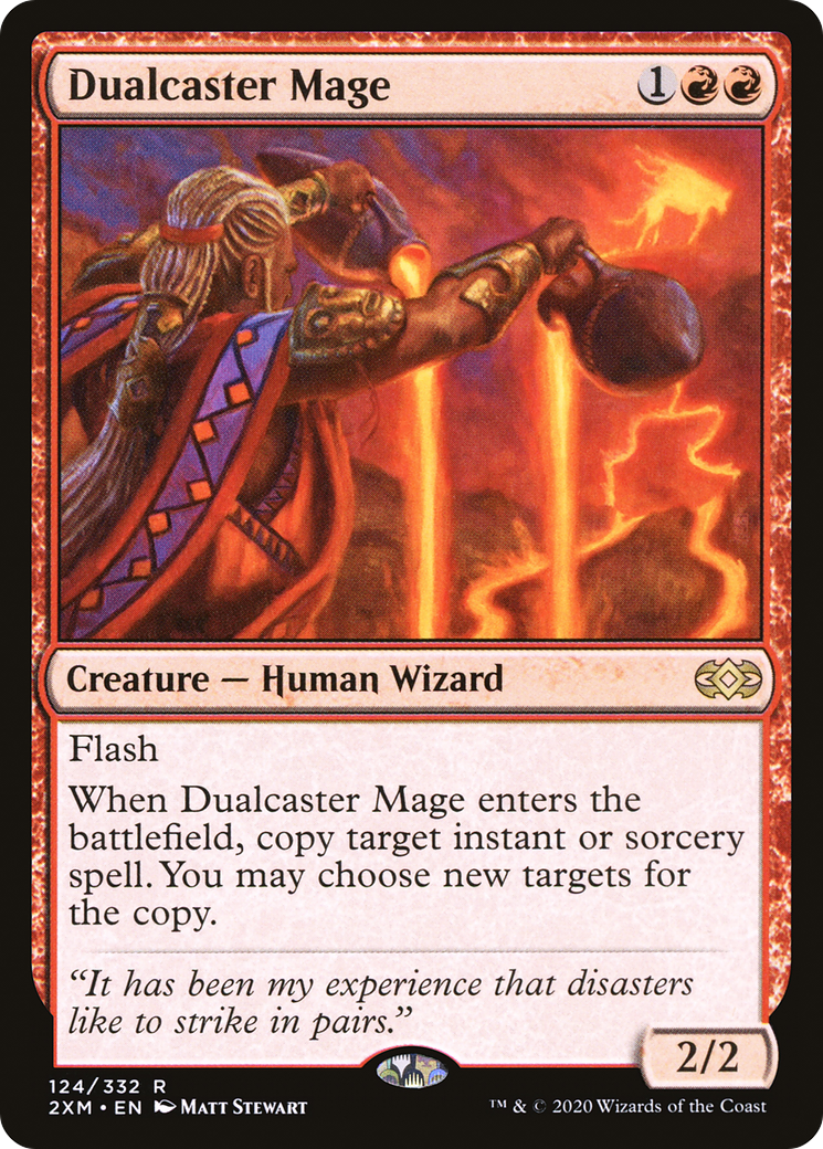 Dualcaster Mage (2XM-124) (Foil)