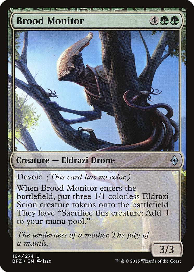 Brood Monitor (BFZ-164) (Foil)
