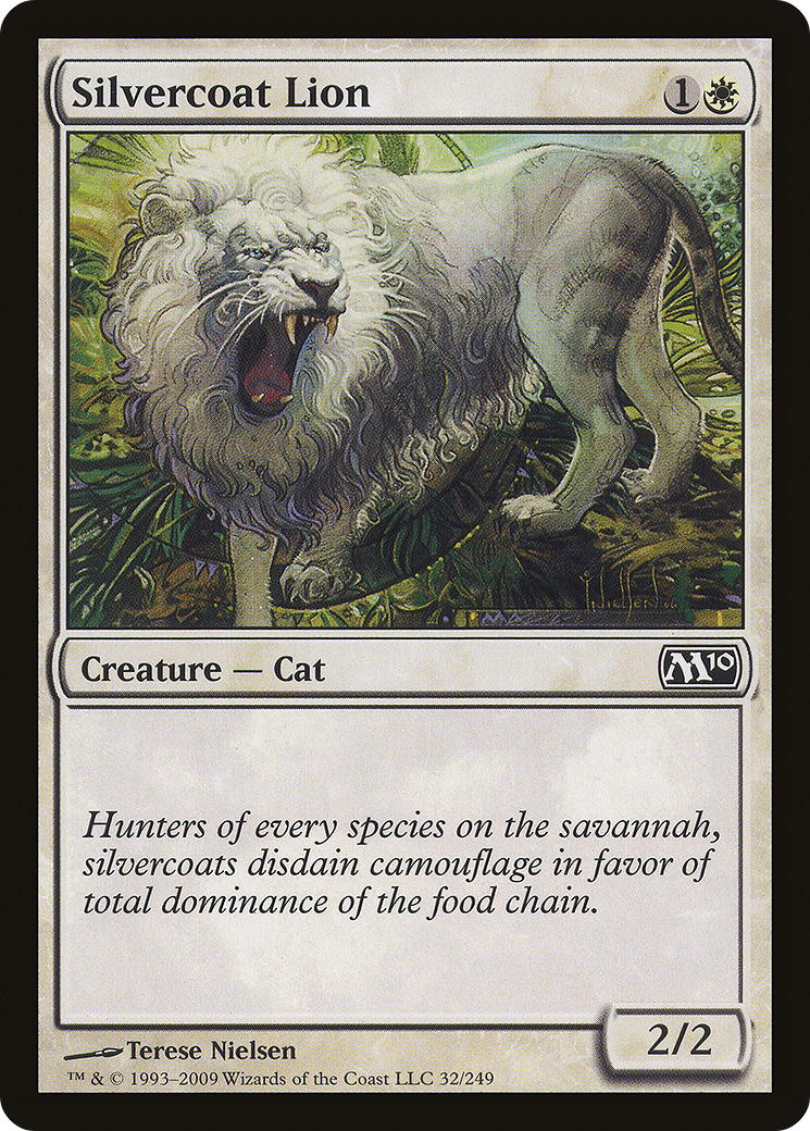 Silvercoat Lion (M10-032) (Foil)