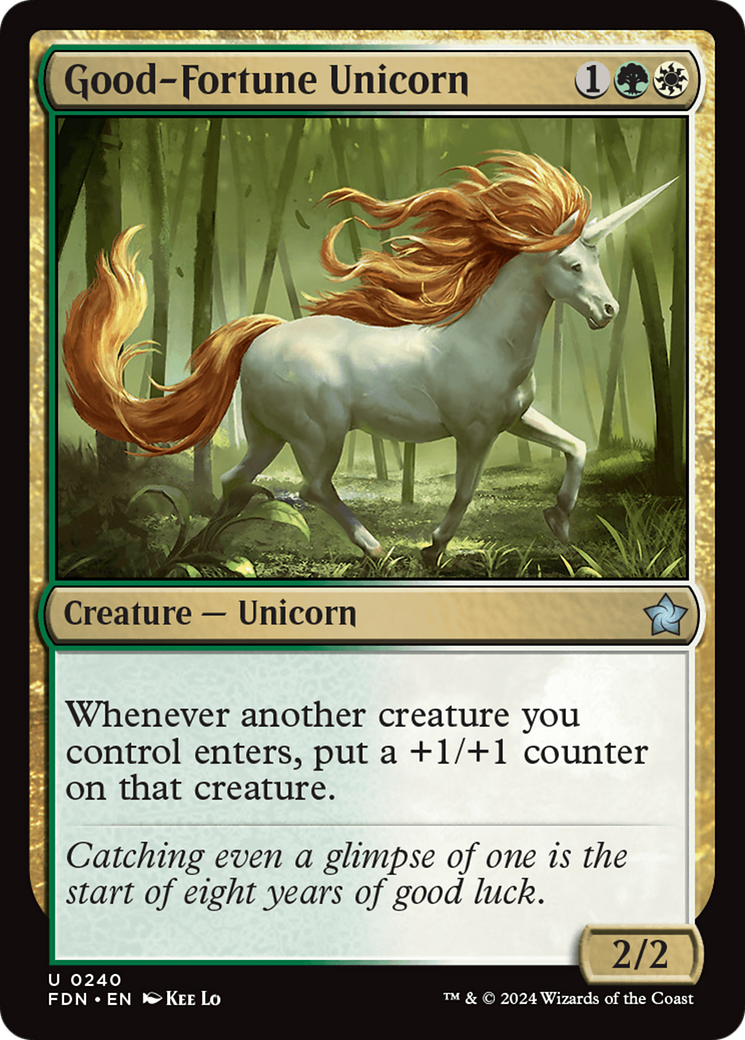Good-Fortune Unicorn (FDN-240)