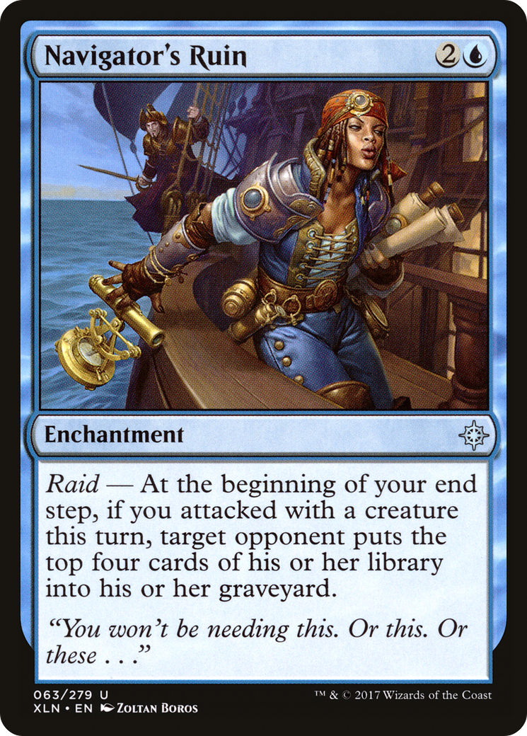 Navigator's Ruin (XLN-063) (Foil)
