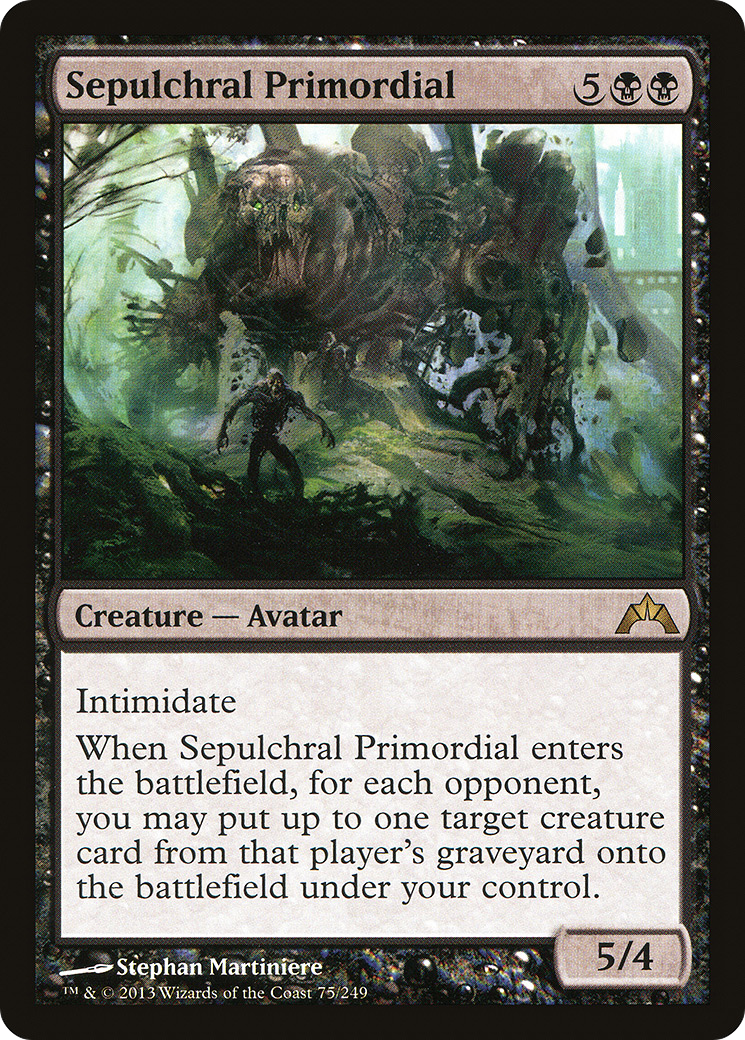 Sepulchral Primordial (GTC-075) (Foil)