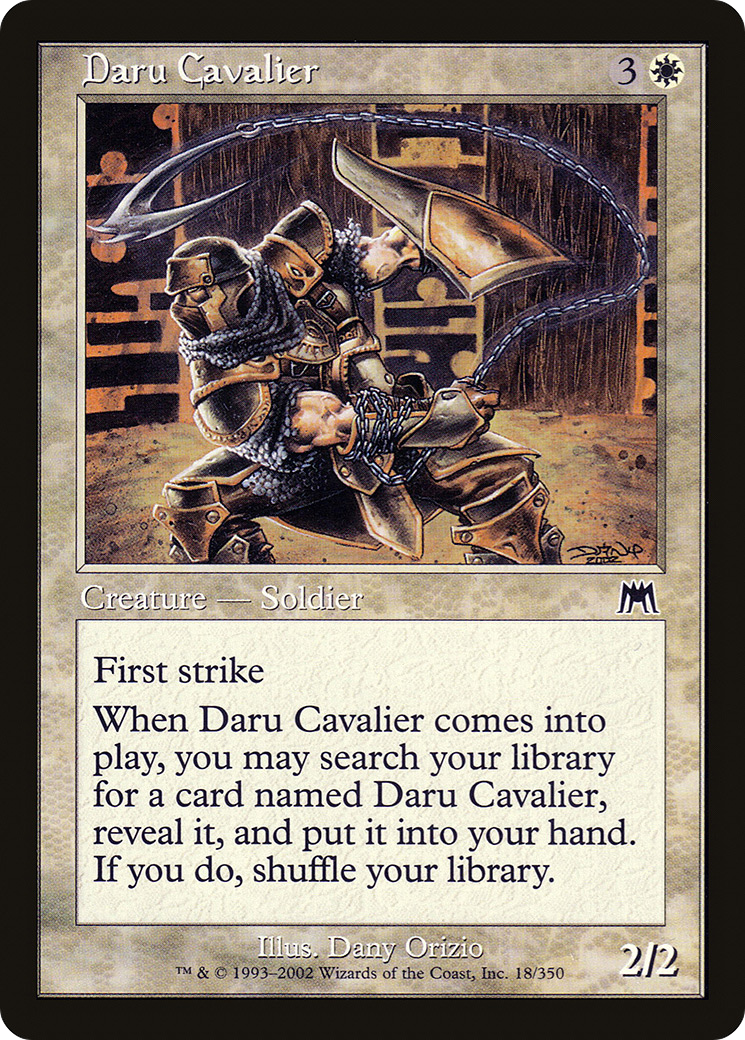 Daru Cavalier (ONS-018) (Foil)
