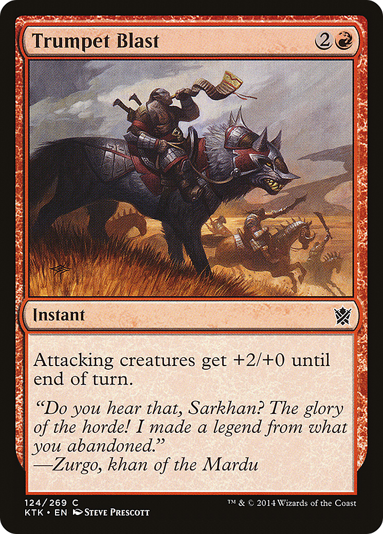Trumpet Blast (KTK-124) (Foil)