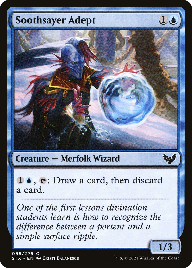 Soothsayer Adept (STX-055) (Foil)