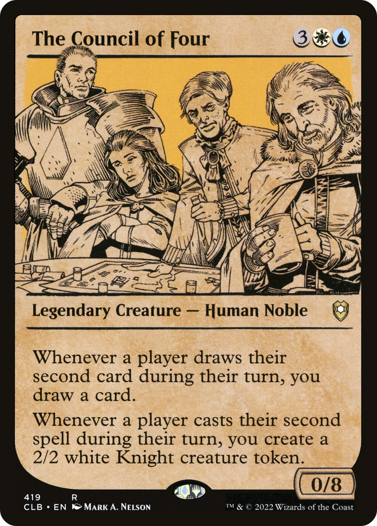 The Council of Four (CLB-419) (Showcase)