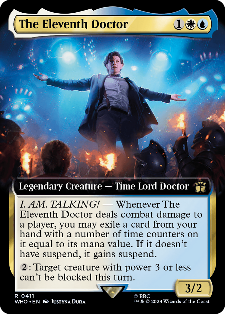 The Eleventh Doctor (WHO-411) (Extended Art)