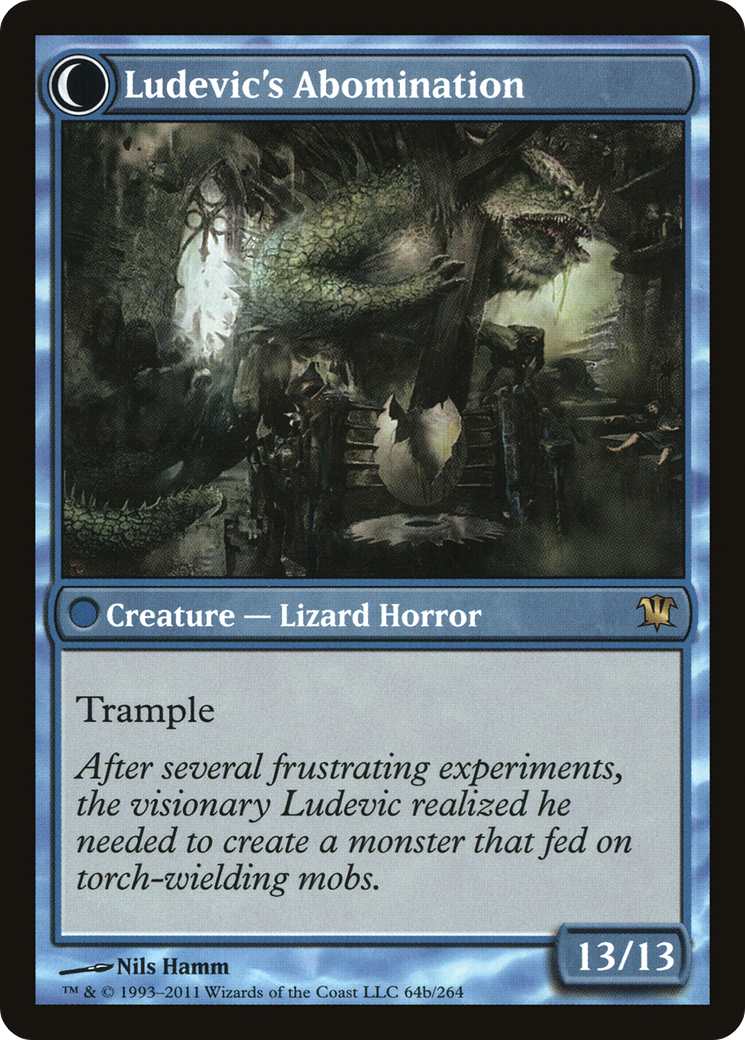 Ludevic's Test Subject // Ludevic's Abomination (ISD-064)