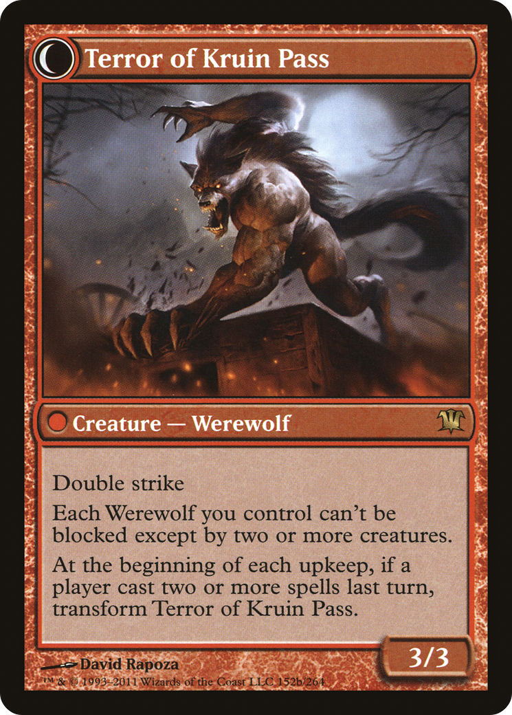 Kruin Outlaw // Terror of Kruin Pass (ISD-152) (Foil)