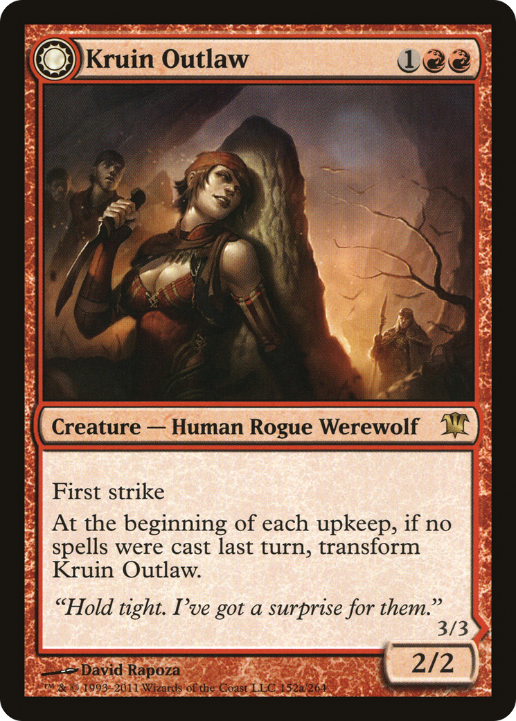 Kruin Outlaw // Terror of Kruin Pass (ISD-152) (Foil)