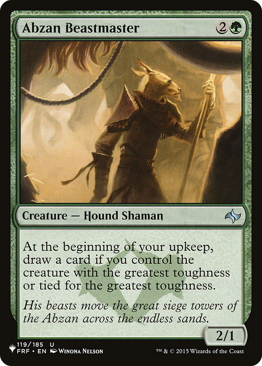 Abzan Beastmaster (LIST-FRF-119)