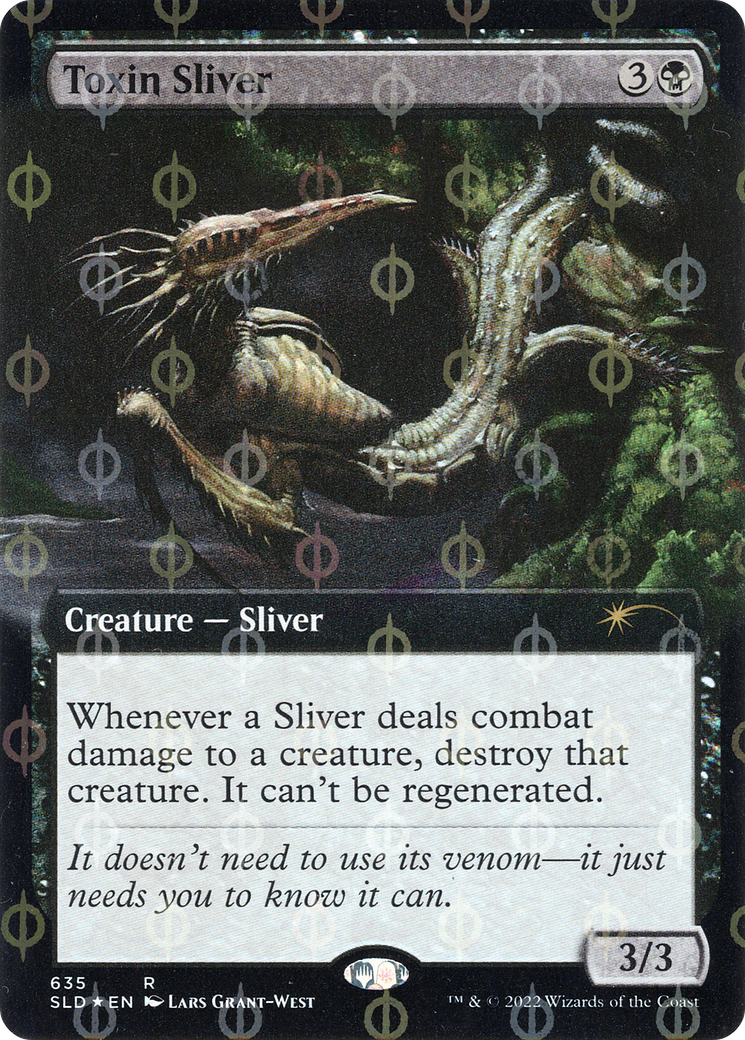 Toxin Sliver (SLD-635Φ) (Extended Art) (Compleat Foil)