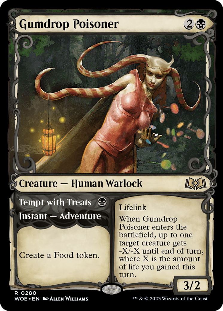 Gumdrop Poisoner // Tempt with Treats (WOE-280) (Showcase)
