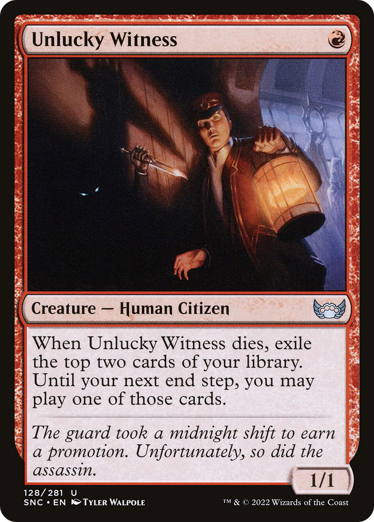 Unlucky Witness (SNC-128)