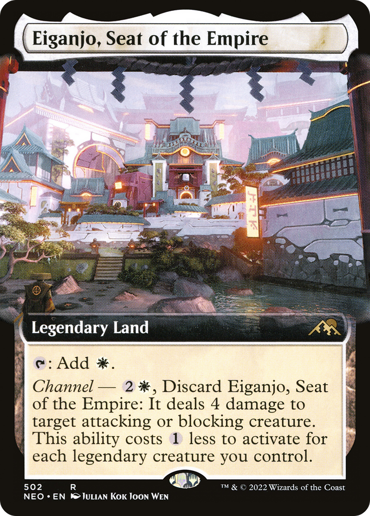 Eiganjo, Seat of the Empire (NEO-502) (Extended Art)