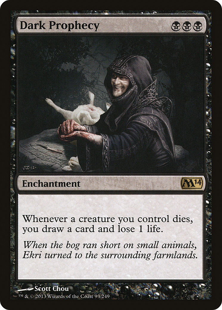 Dark Prophecy (M14-093) (Foil)