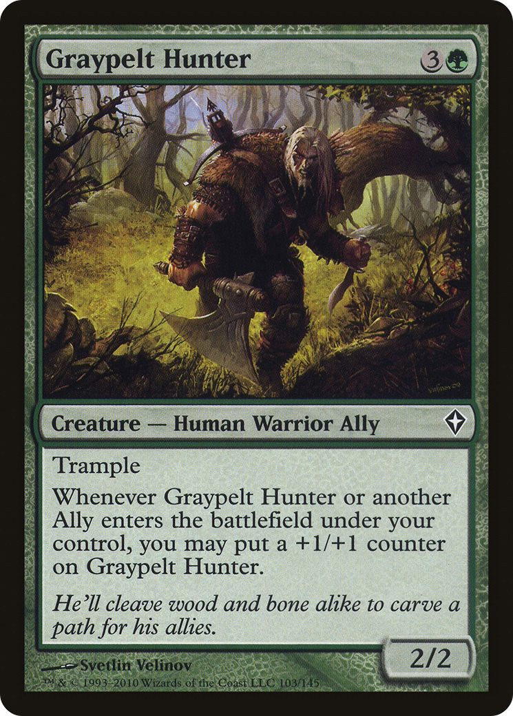 Graypelt Hunter (WWK-103)