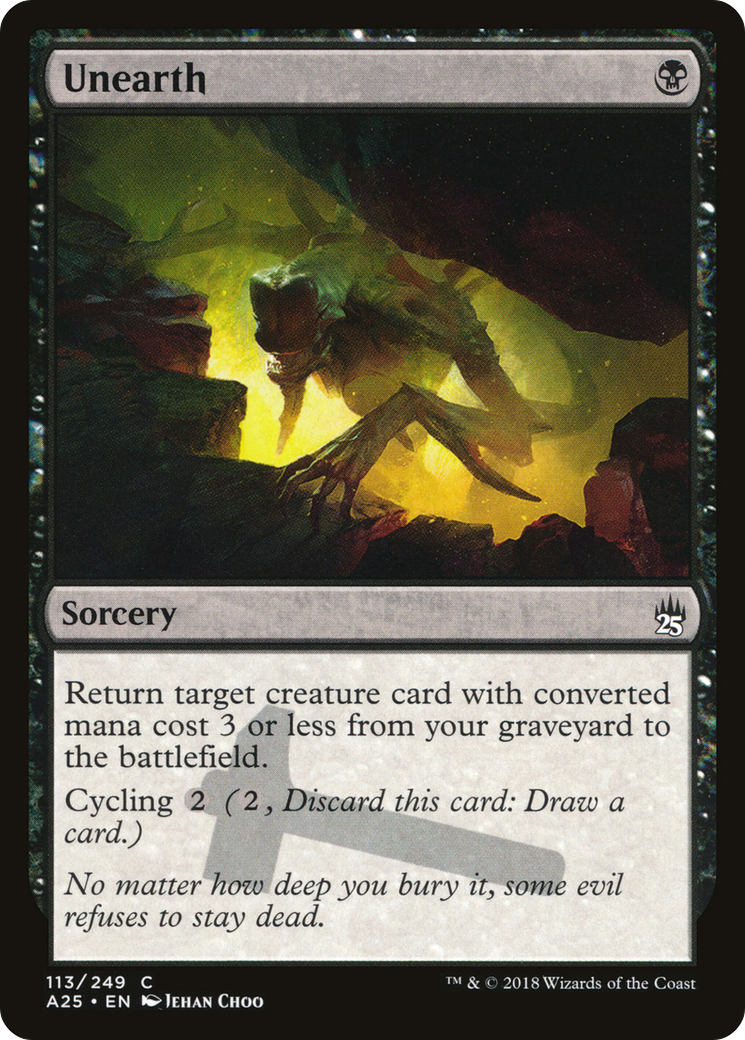 Unearth (A25-113) (Foil)