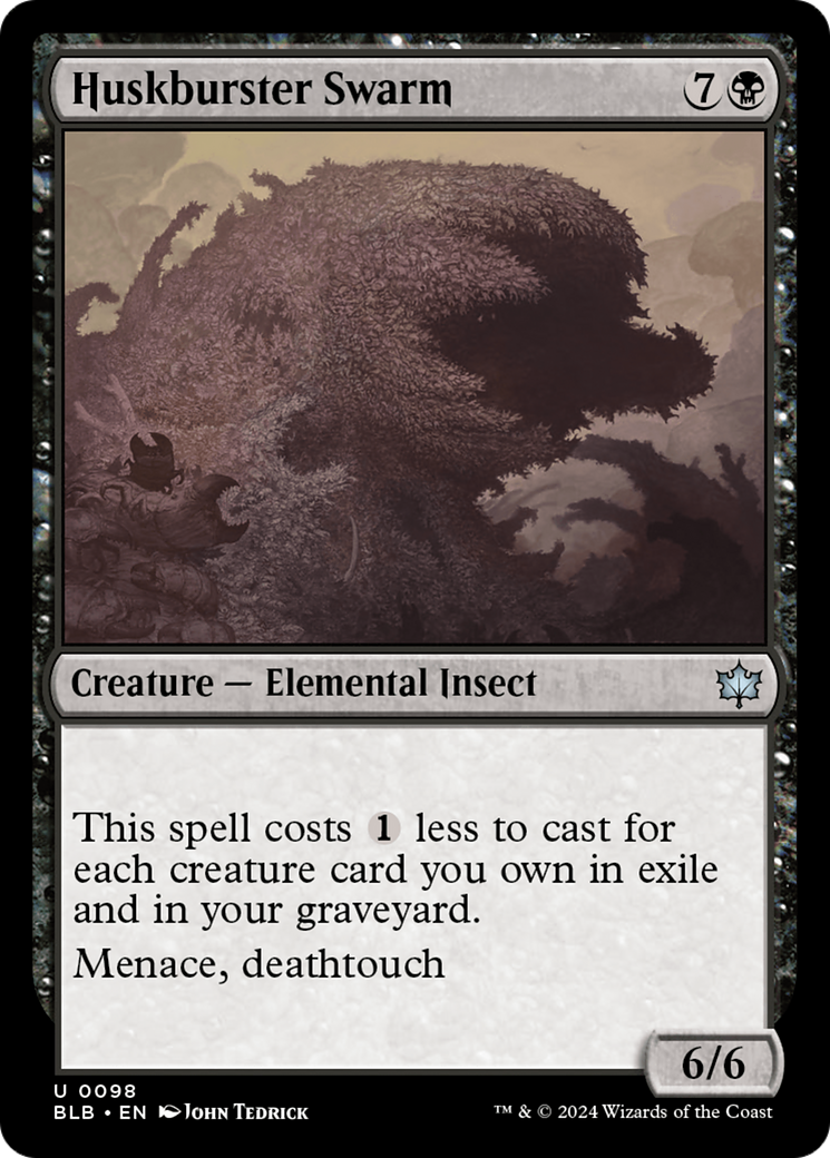 Huskburster Swarm (BLB-098) (Foil)