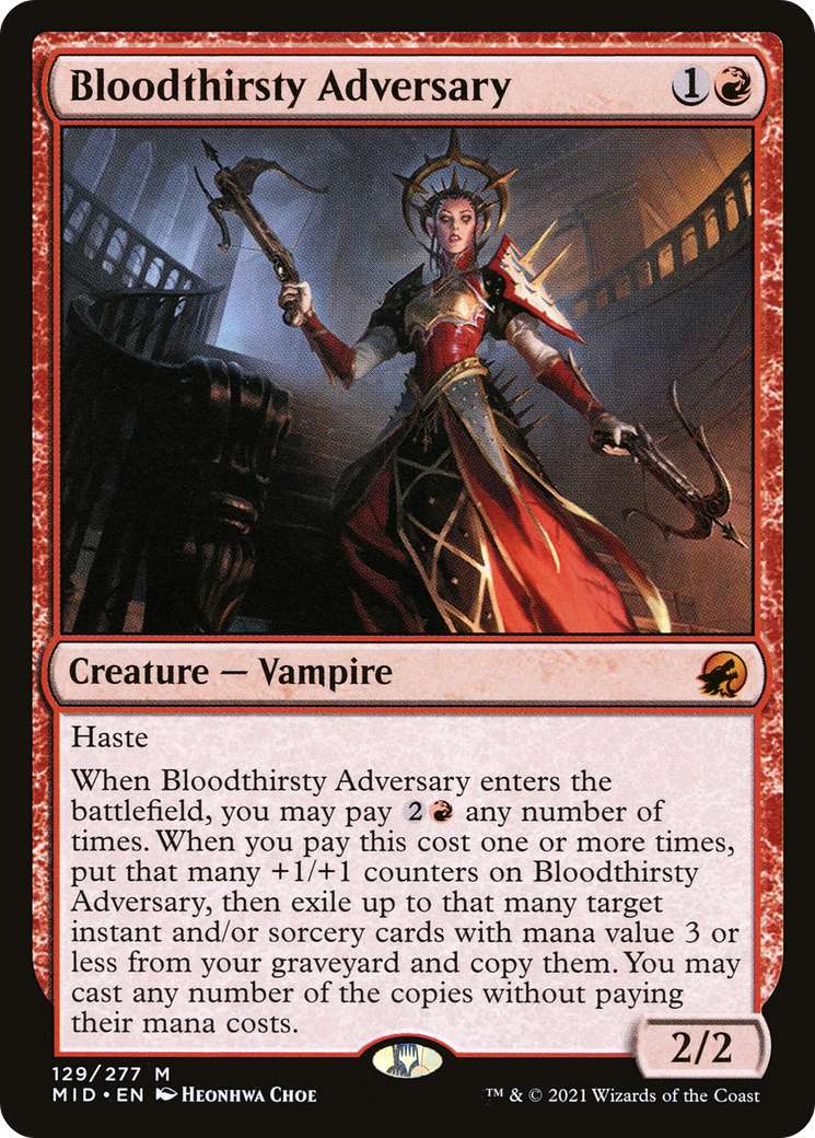 Bloodthirsty Adversary (MID-129)