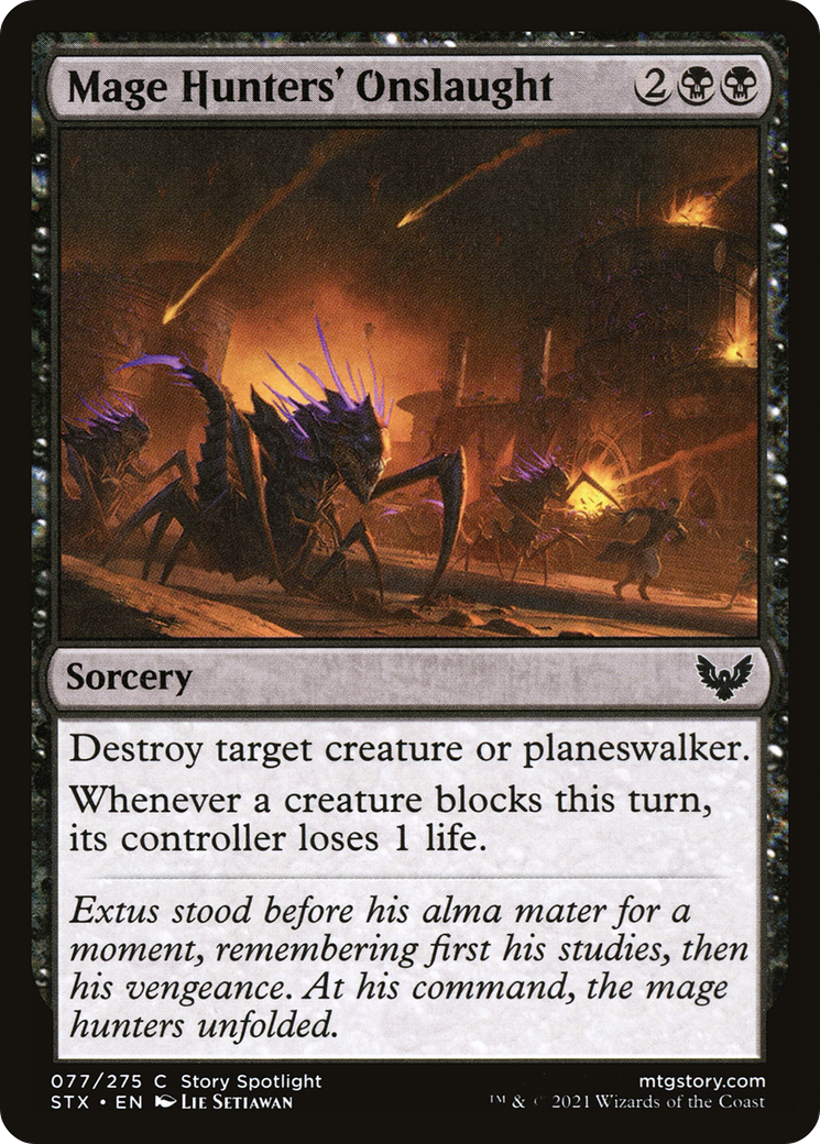 Mage Hunters' Onslaught (STX-077)
