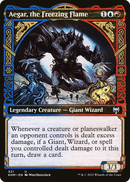 Aegar, the Freezing Flame (KHM-321) (Showcase)