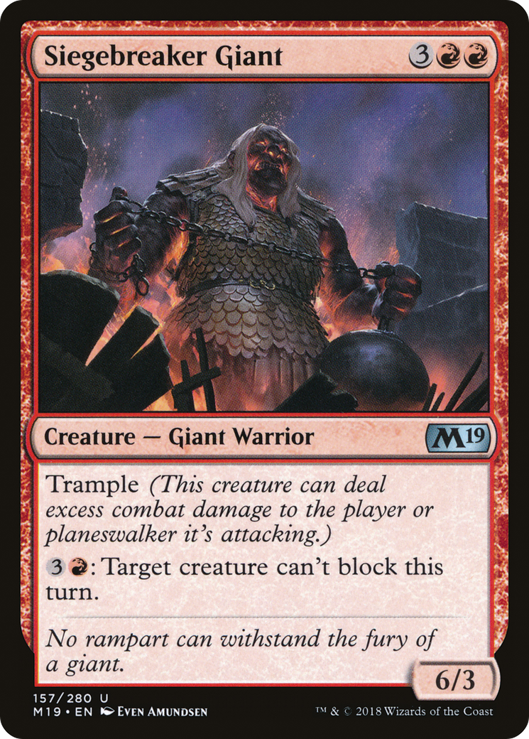 Siegebreaker Giant (M19-157)