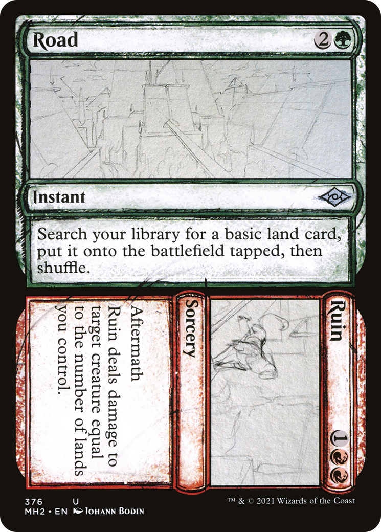 Road // Ruin (MH2-376) (Showcase)