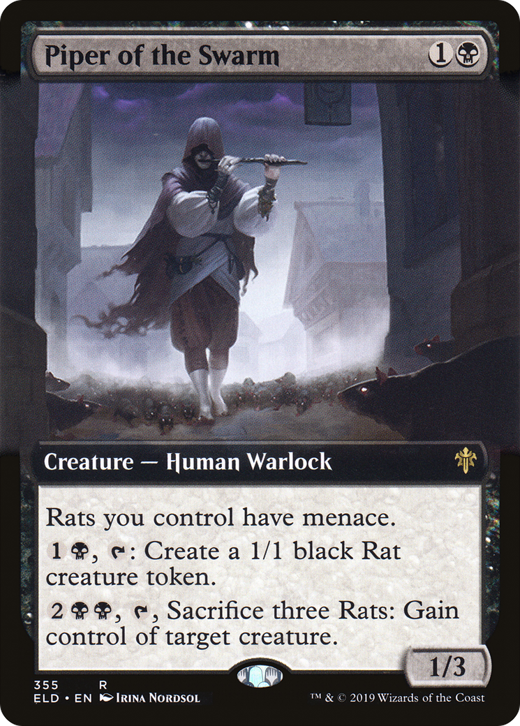 Piper of the Swarm (ELD-355) (Extended Art) (Foil)