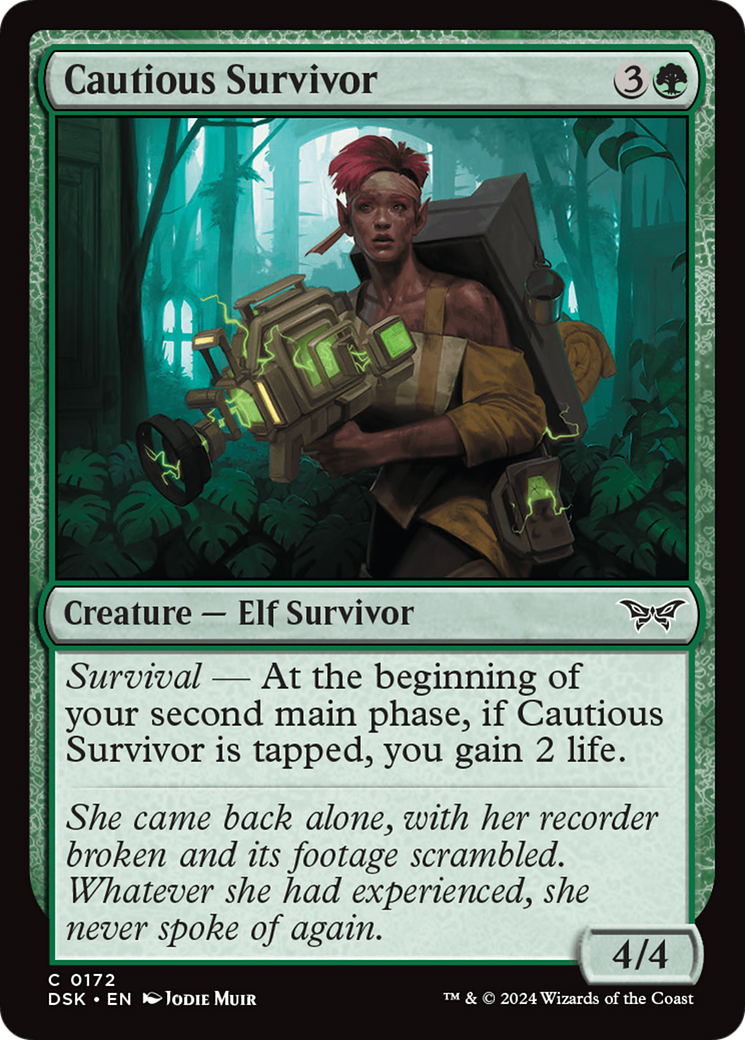 Cautious Survivor (DSK-172)