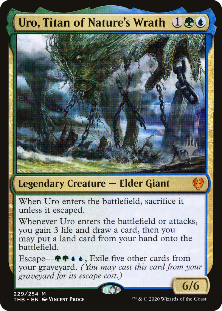 Uro, Titan of Nature's Wrath (PPTHB-229P) (Foil)