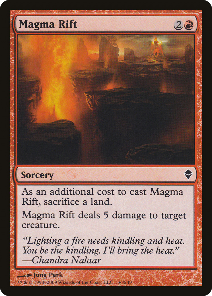 Magma Rift (ZEN-136) (Foil)