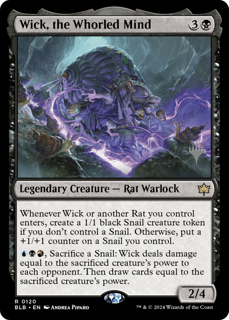 Wick, the Whorled Mind (PPBLB-120P)
