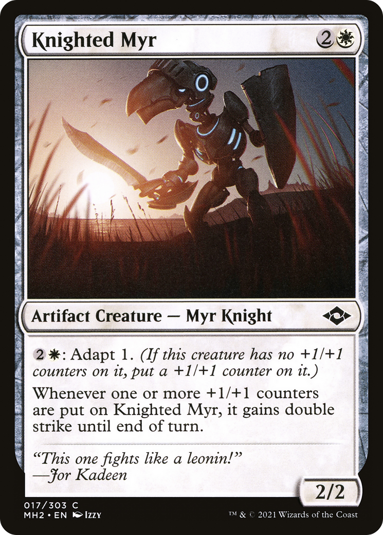 Knighted Myr (MH2-017)