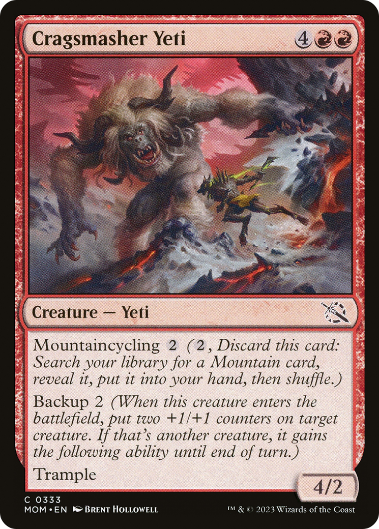 Cragsmasher Yeti (MOM-333) (Foil)