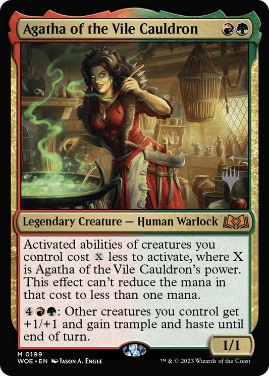 Agatha of the Vile Cauldron (PPWOE-199P) (Foil)