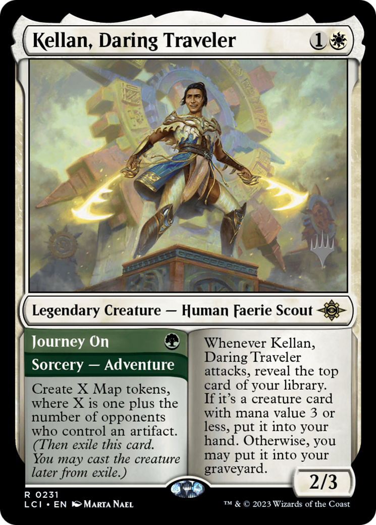 Kellan, Daring Traveler // Journey On (PPLCI-231P) (Foil)
