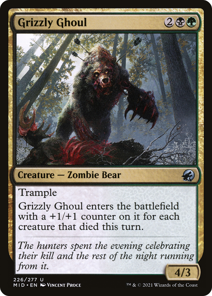 Grizzly Ghoul (MID-226) (Foil)