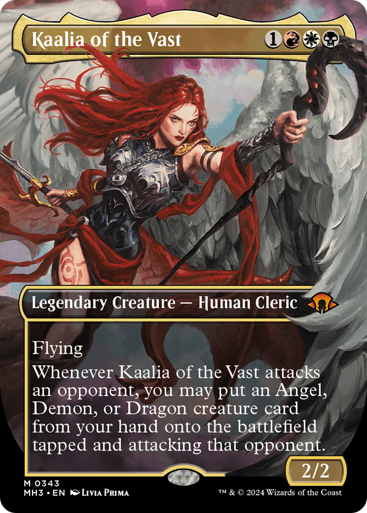 Kaalia of the Vast (MH3-343) (Borderless) (Foil)