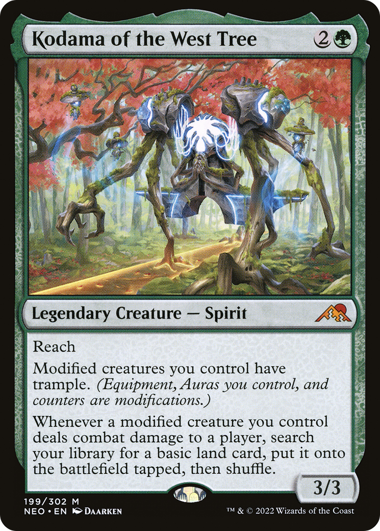 Kodama of the West Tree (NEO-199) (Foil)