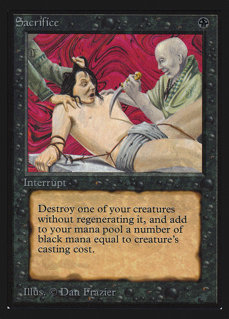 Sacrifice (CED-125)
