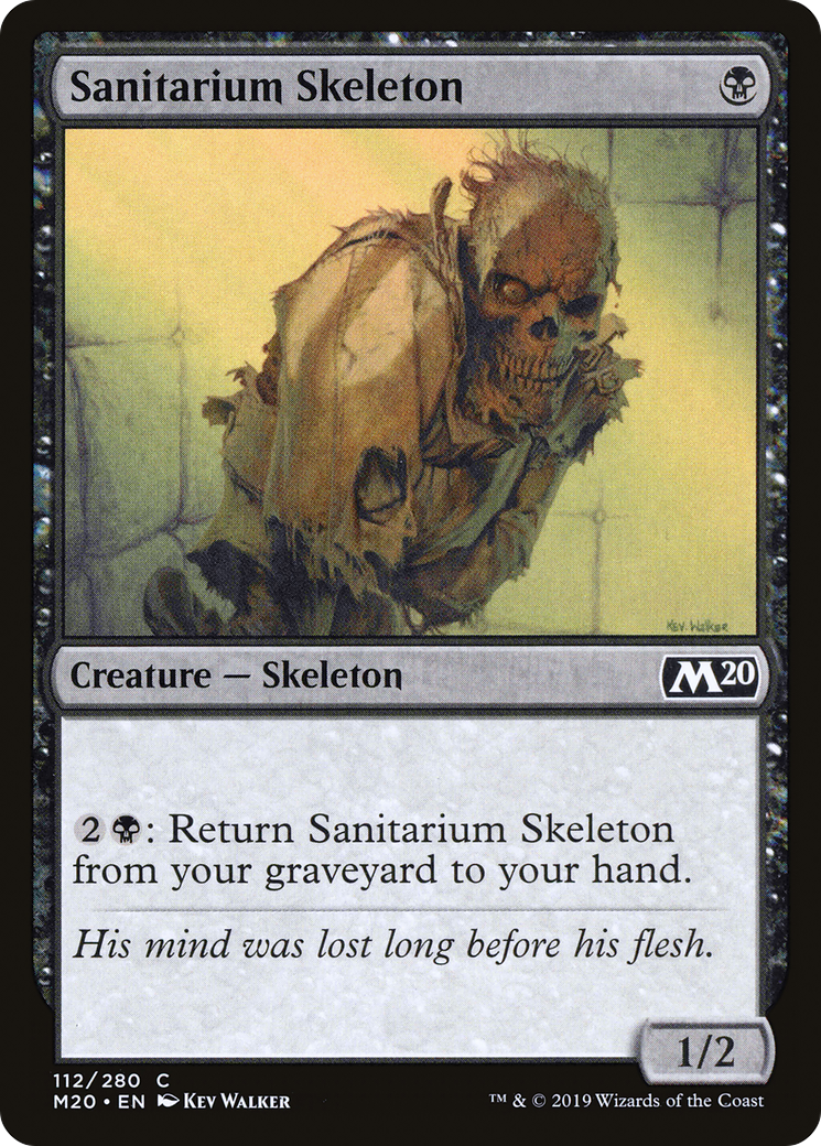 Sanitarium Skeleton (M20-112) (Foil)