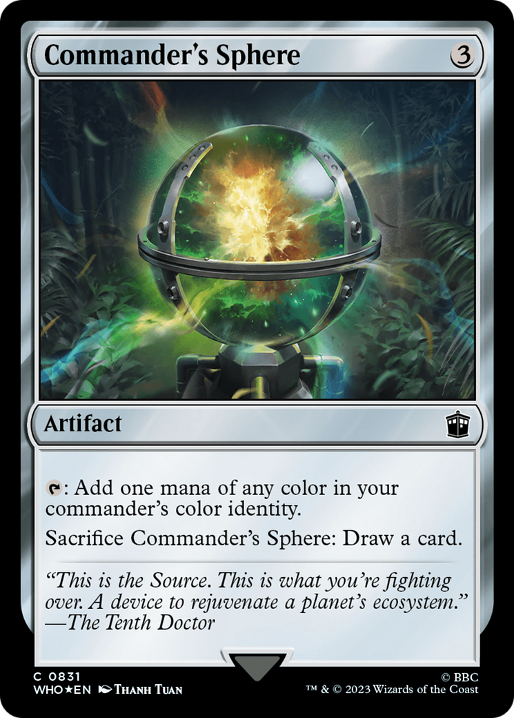 Commander's Sphere (WHO-831) (Surge Foil)