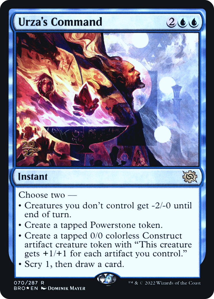 Urza's Command (PRE-70S) (Foil)