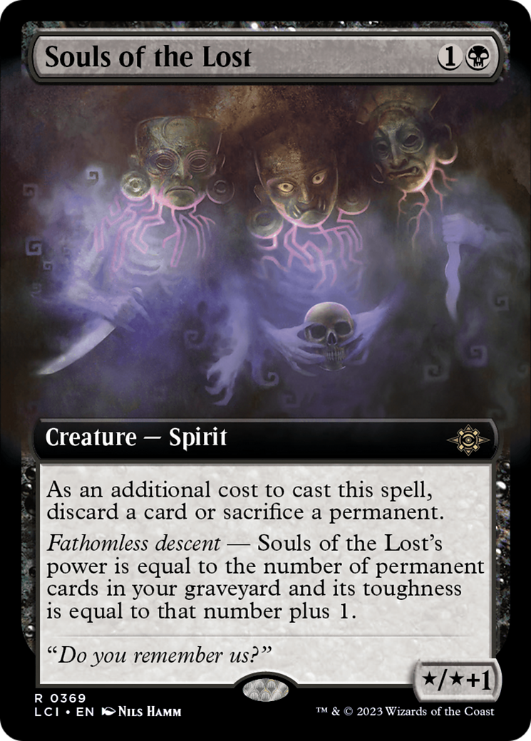 Souls of the Lost (LCI-369) (Extended Art) (Foil)